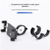 Aluminum Alloy Bike & Motorcycle Phone Holder – Shockproof, Fixed Frame for Navigation Accessories
