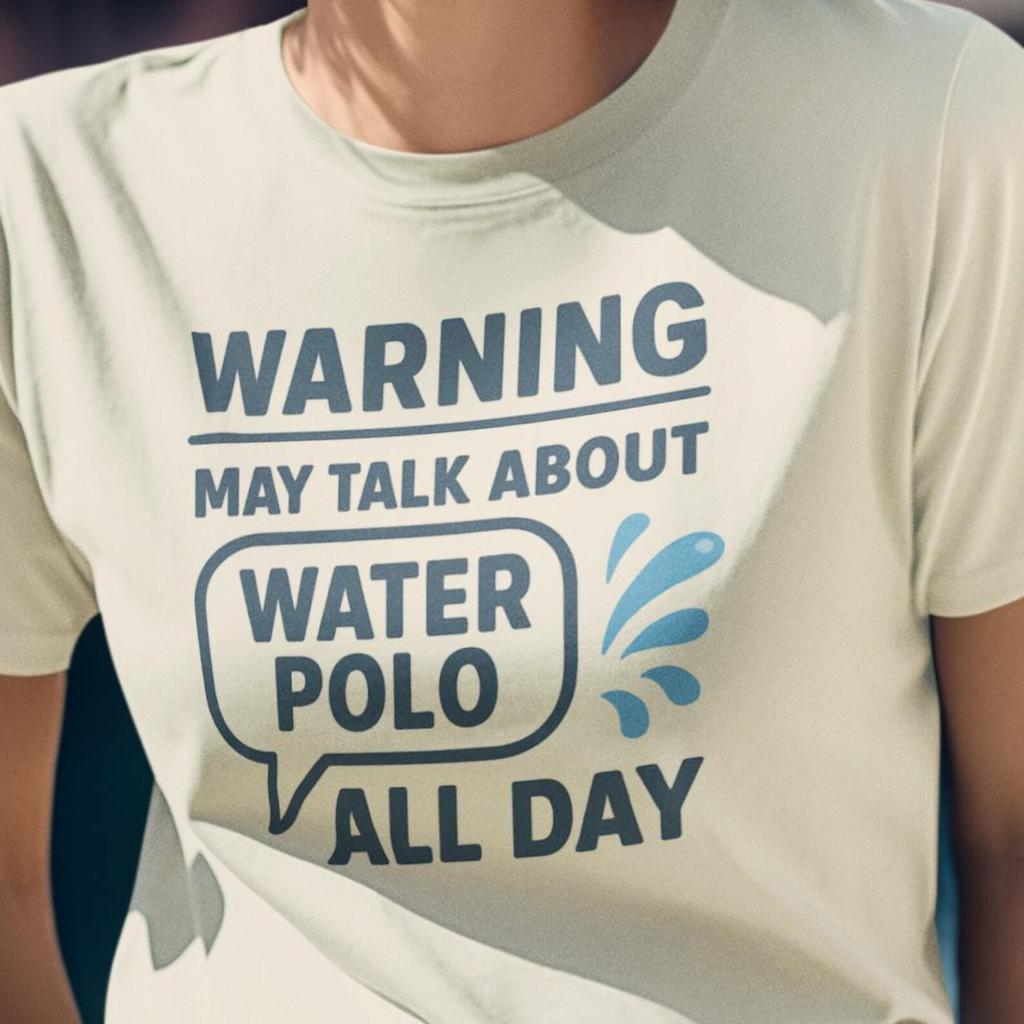 Water Polo T-Shirt and kids tshirt: Funny Sports Tee for Athletes & Fans