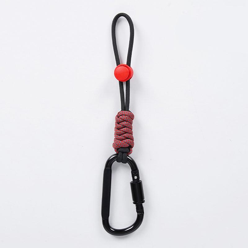 Paracord Water Bottle Hook 1 Carabiner Heavy Duty Clip Portable Multi-functional Tool for Sports Travel