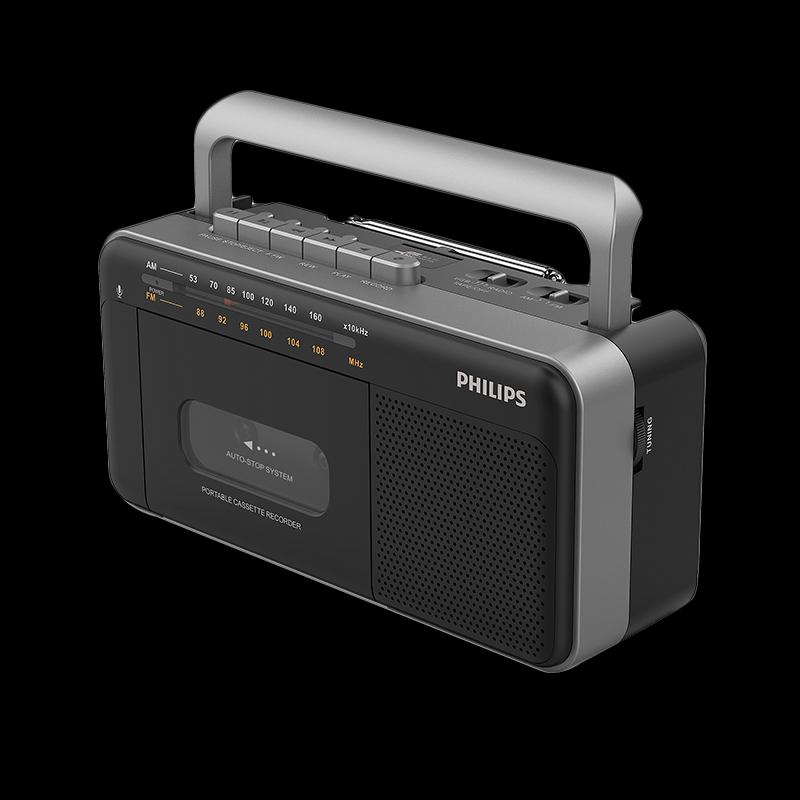 Ретро кассетный плеер и радио Philips