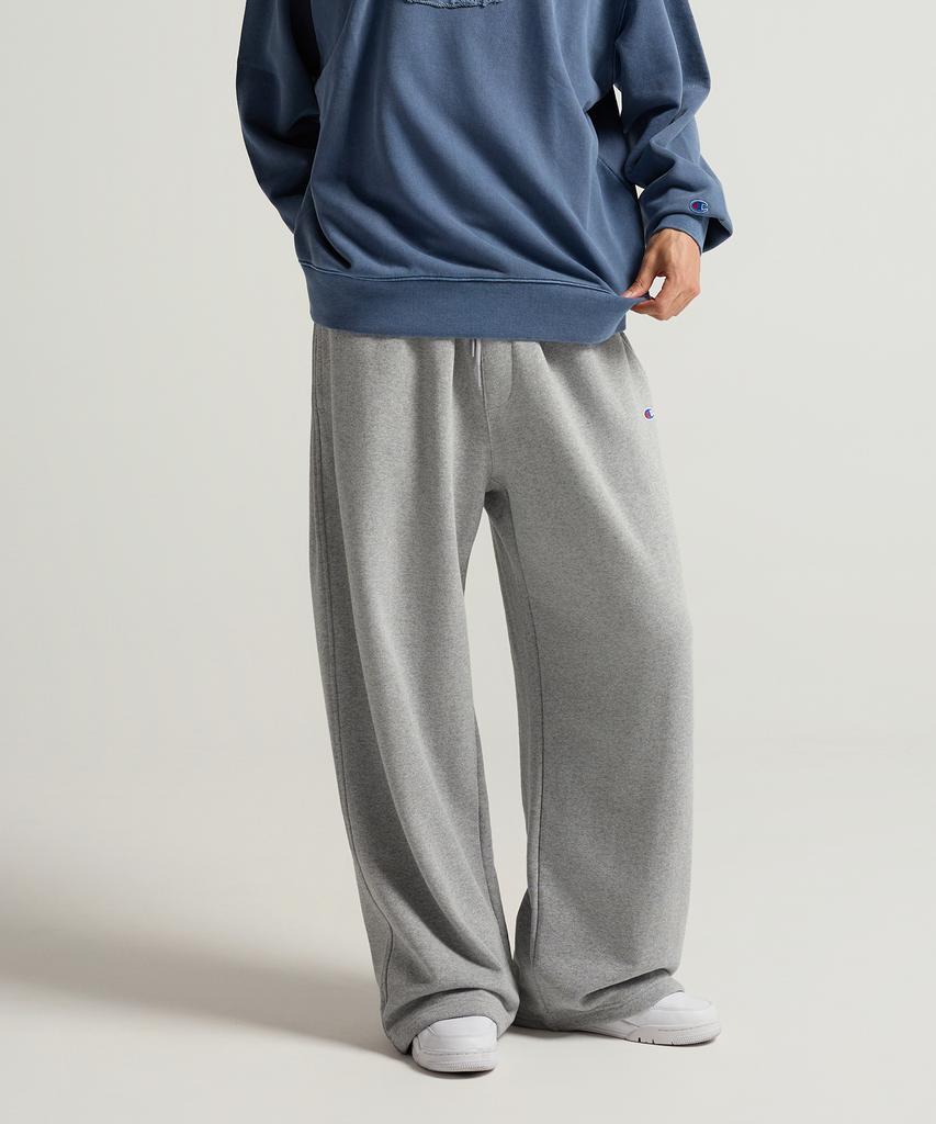 CHAMPION C-Logo Wide Fit Sweatpants Grey