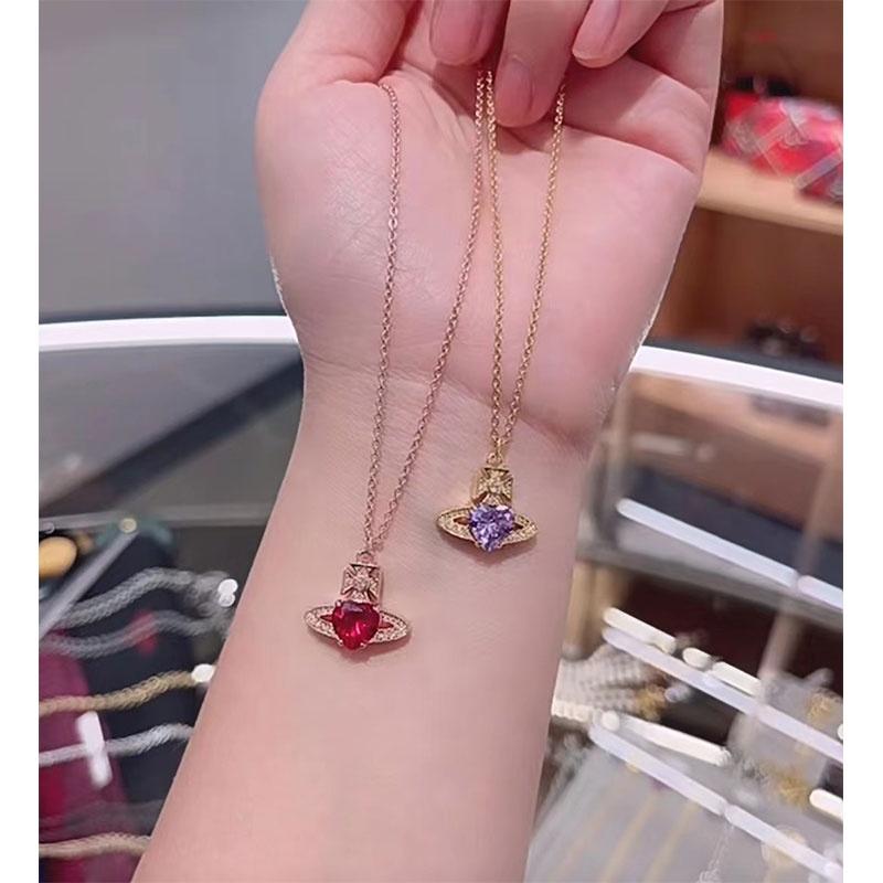 Кулон Ariella Westwood Ожерелье Модная женская цепочка на ключицу