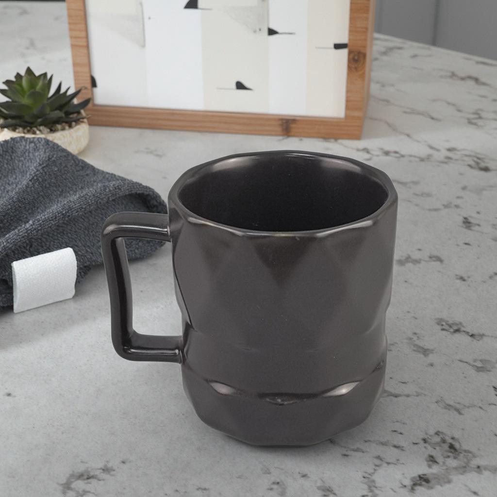 Creative Simple Ceramic Mug Household Water Mug Office Handy Cup Mouth Cup Dormitory Day Mug