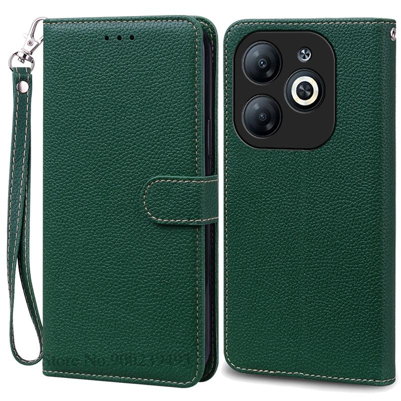Для Infinix Smart 8 / Smart 8 Pro Чехол-кошелек кожаный флип-чехол для Infinix Smart 8 Чехол 8 Plus X6525 X6525D X6525B Чехол для телефона