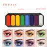 Fit Colors Christmas 8 -color Fingertip Keyboard Eye Shadow Disk Matte Pearl Light Easy Color Eye Shadow Painting