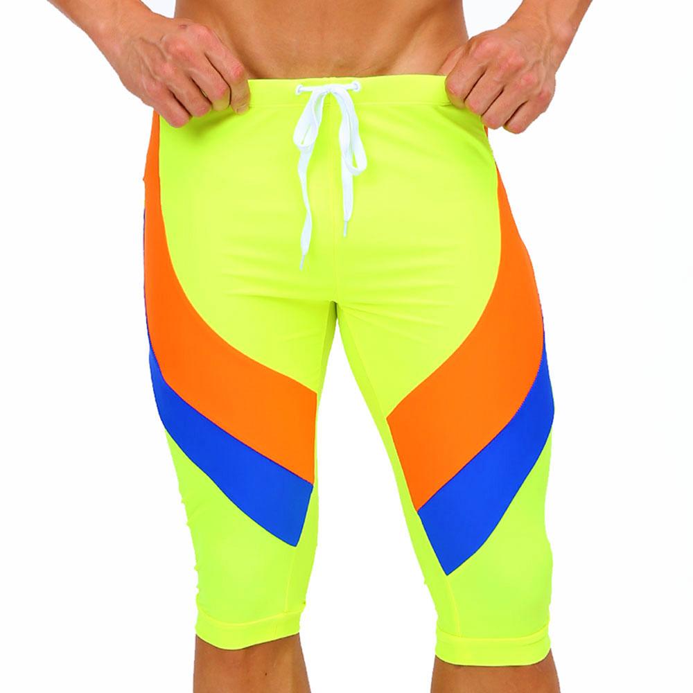 Мужские плавки, длинные брюки, облегающие сексуальные купальники, пляжная одежда, загар, серфинг, тренажерный зал