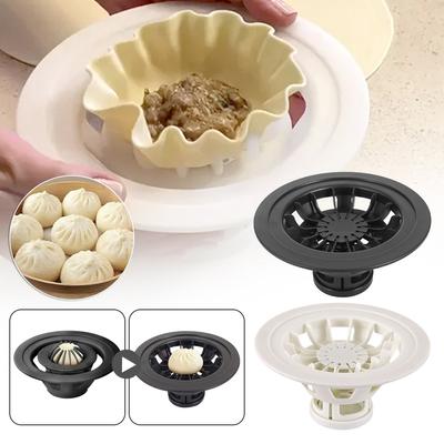 Форма для булочек Китайские формы для баоцзы DIY для выпечки пирогов и пельменей Инструмент для выпечки и приготовления на пару фаршированных изделий Кухонные принадлежности