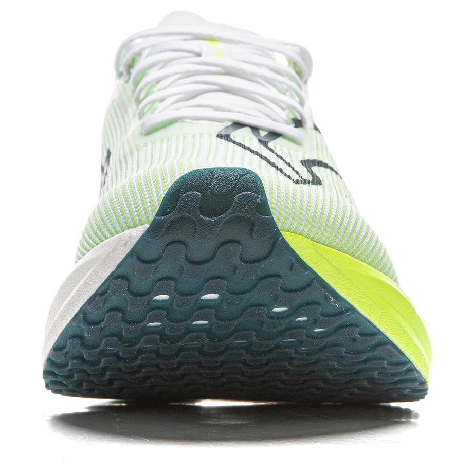 Li Ning Feidian 5 Challenger Сверхлегкая технология амортизации Беговые кроссовки Мужские кроссовки Стандартный-Белый Флуоресцентный-Ярко-зеленый ARMV001-19