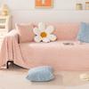Sofa Full Covered Cloth Anti-Cat Scratch Plush Sofa Cover All-Inclusive Non-Slip Seat Cushions Thickened