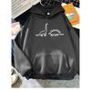 Kawaii Dinosaurs Print Hoodies Women Soft Warm Loose Casual Sportwear Female Sweatshirt Fleece Ladies Clothes 2023