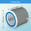 HP102 Replacement Filter,Compatible with Shark Air Purifier HP100,HP102 and 3-in-1 Models HC450,HC451,HC452,HC455,H13 True HEPA