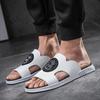 2025 Summer New Men's Shoes Slippers Korean Version of the Trend To Wear Cool Slippers, Non-slip and Not Tired of Open Toes