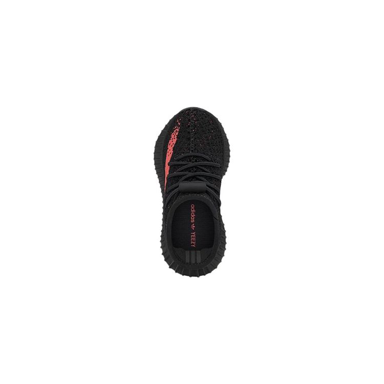 adidas Yeezy Boost 350 V2 Infants Красные детские кроссовки Black Core-Black HP6587