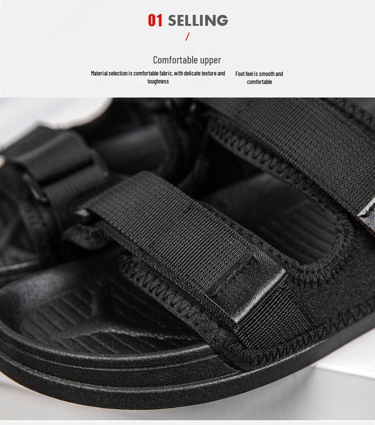 Летняя мужская дышащая пляжная обувь слипоны 2025: Стильные, Удобные, Двухцелевые Тапочки