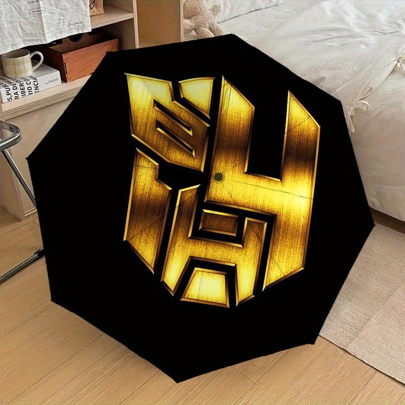 1pc Transformers Autobots Themed High-quality Umbrella,Automatic Opening and Closing Umbrella,Multi-functional Umbrella G0811172