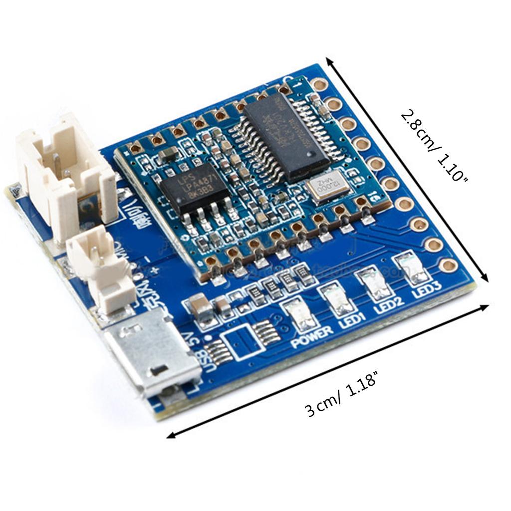 Dual-Channel DAC Output Voice Recognition Control Module Serial Port Wake-up Words HLK-V20 Wireless Intelligent Controll