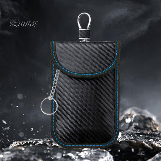 Портативная сумка Фарадея, органайзер для хранения автомобильных ключей, износостойкий противоугонный блокирующий RFID-брелок, защитная сумка