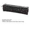 Pencil Case Large Capacity Smooth Zipper Stylish Glitter Sequin Stationery Storage Pouch School Supplies