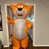 Orange Puppy Inflatable Costume, Adult