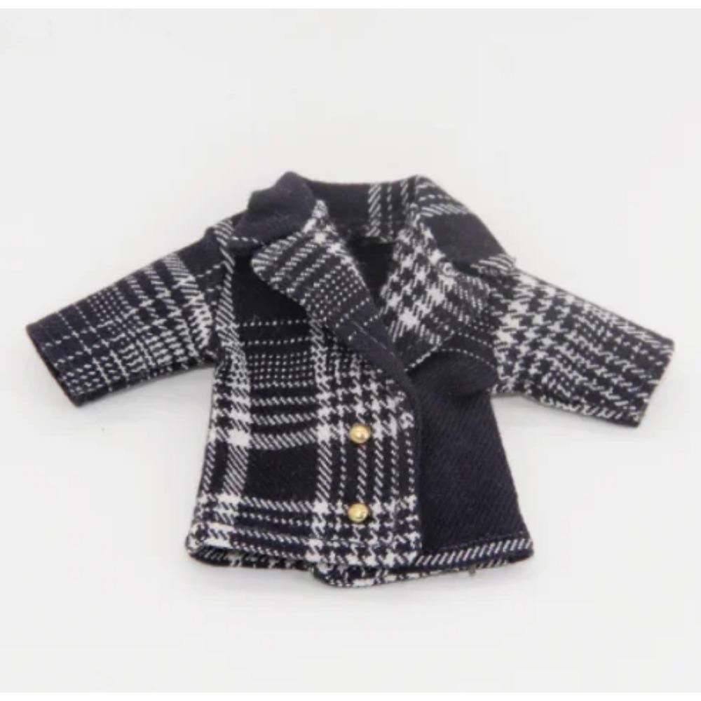 Блейзер Ob11 В клетку Ветровка Одежда для кукол Molly Baby 12 точек BJD Набор для Obitsu11 GSC Molly Кукла 1/12 Одежда для кукол Аксессуары для кукол