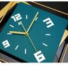 3D Nordic Square Swing Wall Clock Living Room Minimalist Home Decoration Light Luxury Hanging Watch Wall Decor Clocks