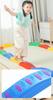 Sensory path Gymnastics Training for Children Sports Equipment Toys Pastel kolo 8 elements