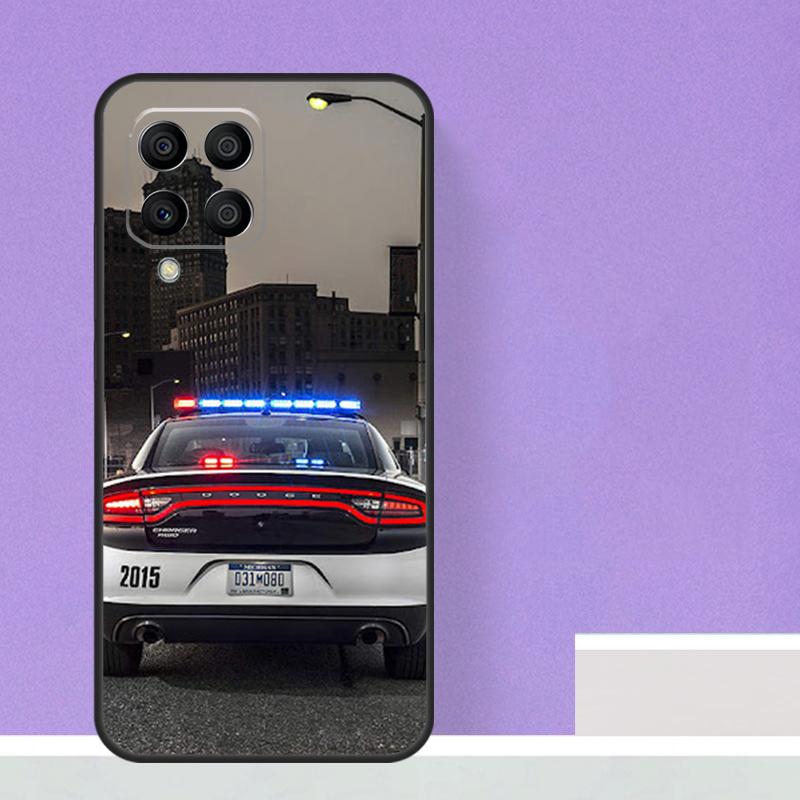Police Car For Samsung Galaxy M12 M32 M52 M14 M34 M54 M21 M51 M31 M30s M20 M15 M55 M13 M33 M53 Case