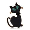 Enamel Alloy Dripping Cat Brooch, Fashionable And Versatile Hot-Selling Animal Brooch