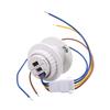 AC100-265V 40W Max. Mini PIR Motion Sensor Adopted Sensitive 3 Levels Light Control / 3 Levels Adjustable Delay-time Infrared Human Technology