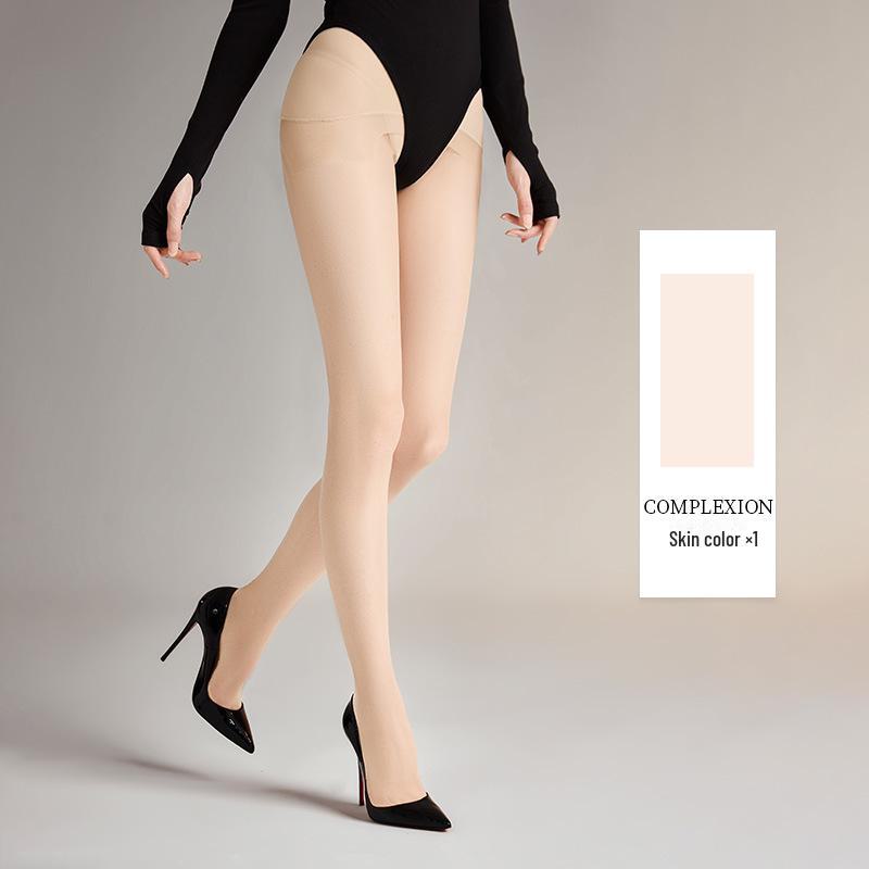 Женские ультратонкие прочные бесшовные чулки, черные колготки с защитой от зацепов и носки с рисунком «ананас», которые не падают