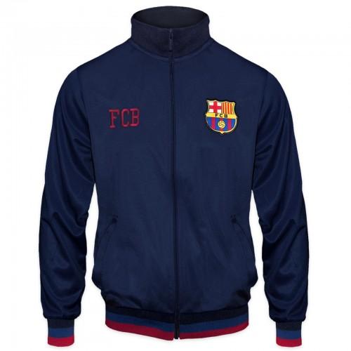 FC Barcelona Boys Crest Track Jacket