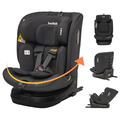 Детское кресло Jovikids от 0 месяцев до 12 лет, совместимое с детским автокреслом для новорожденных, с регулируемым углом наклона ISOFIX, старое, с вращением на 360°, i-Size R129, сиденье,