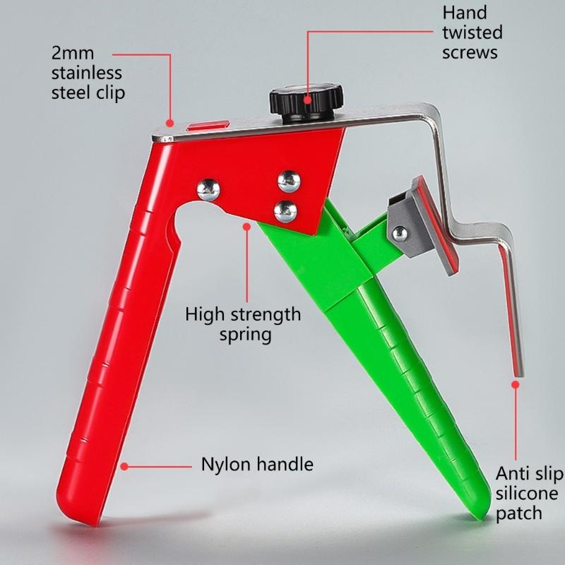 Adjustable Efficient Cabinet Drawer Face Clamp Fixing Clip Woodworking Tool for Quick and Easy Front Panel Installation