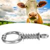 Farm Animal Cattle Ring Stainless Steel Automatic Cow Spring Nose Pliers Cattle Nose Clamp(HL-Q4D )