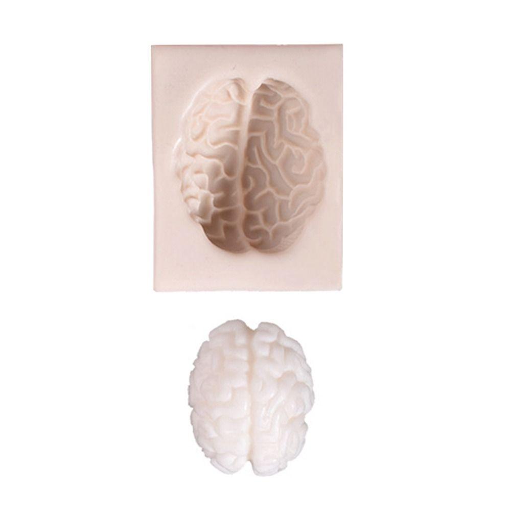 Принадлежности Ретро Декоративная форма для капель Хэллоуин Мозг Сердце Поворот Сахар Шоколад Форма Силиконовая форма