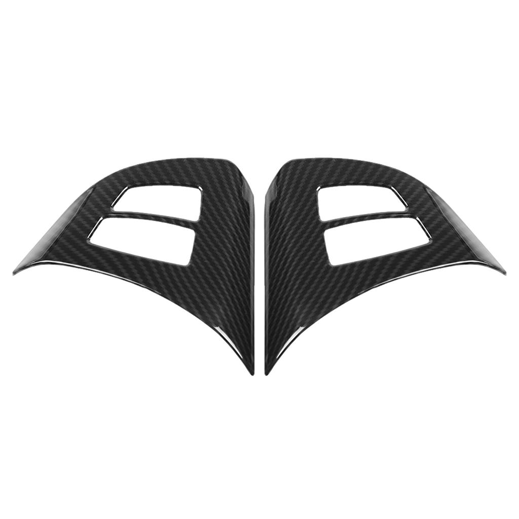 2 шт. Накладка-декорация на рамку кнопок рулевого колеса в стиле карбонового волокна для BMW X5 E70 2008–2013