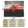 TRONs A-Ares Motor Loves Flannel Blanket Spring  Warm Soft Throw Blanket for Child Home Decor Funny Bedspread Sofa Bed Cover