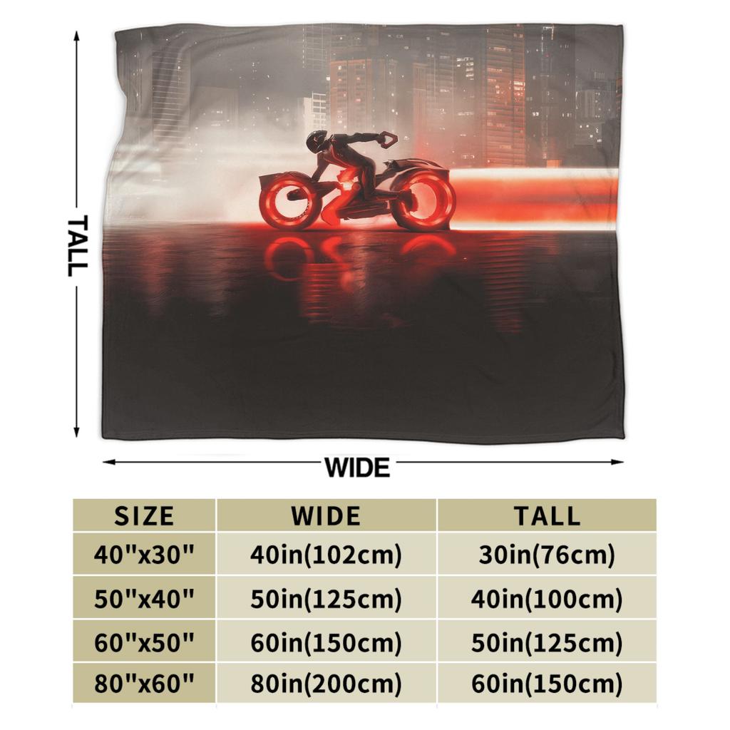TRONs A-Ares Motor Loves Flannel Blanket Spring Warm Soft Throw Blanket for Child Home Decor Funny Bedspread Sofa Bed Cover