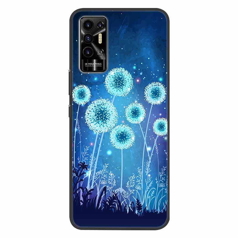 Чехол для Tecno Pova 2 Pova2 Ударопрочный Мягкий силикон ТПУ Задняя крышка Для Tecno Pova 2 Чехлы для телефона Pova2 2021 Чехол Милый мультфильм