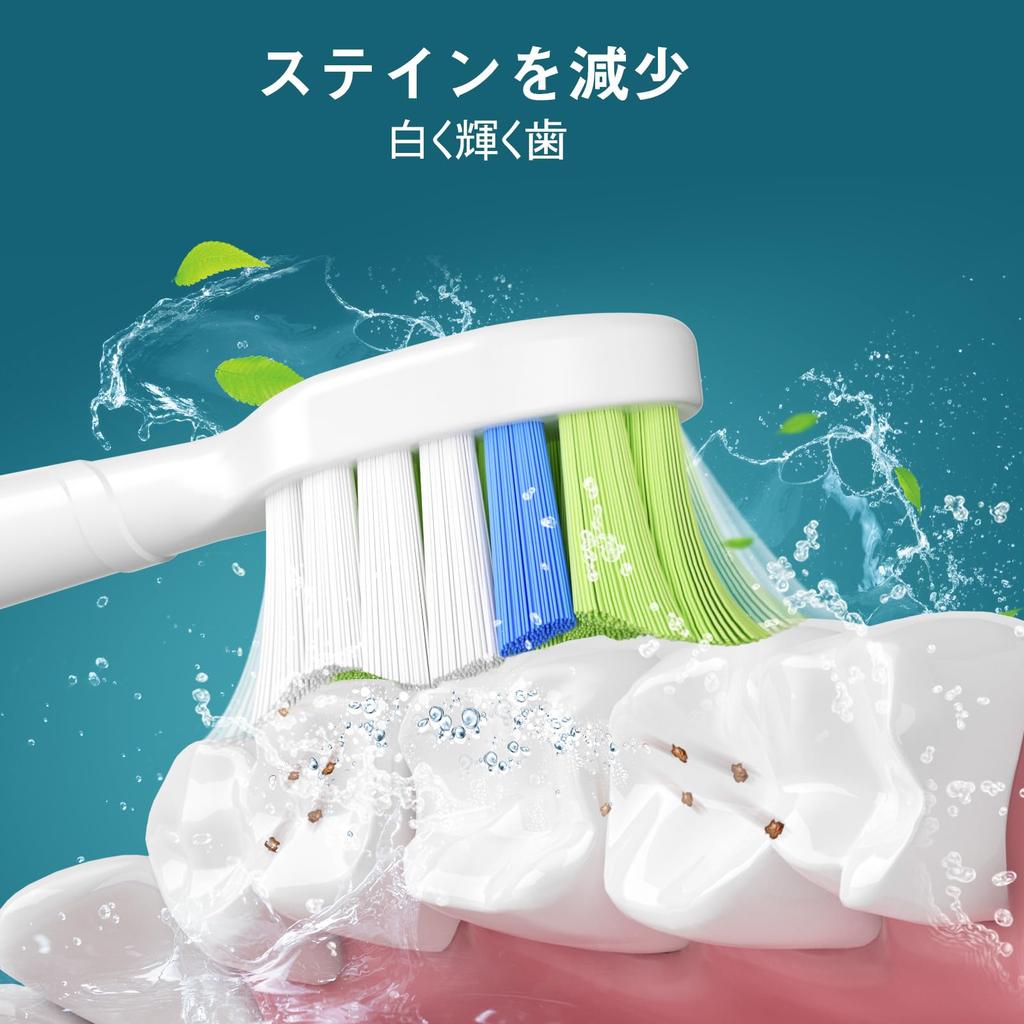 Improved Dealswin Replacement Brush Heads for Philips Sonicare Electric Compatible with and Regular Set [2025 Model] Toothbrushes, DiamondClean,