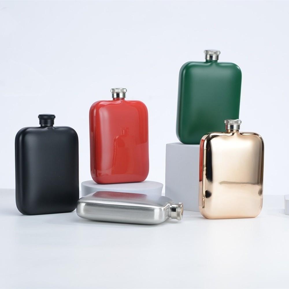 Stainless Steel Liquor Flask 6oz Wine Pot New Drinking Water Bottle Outdoor