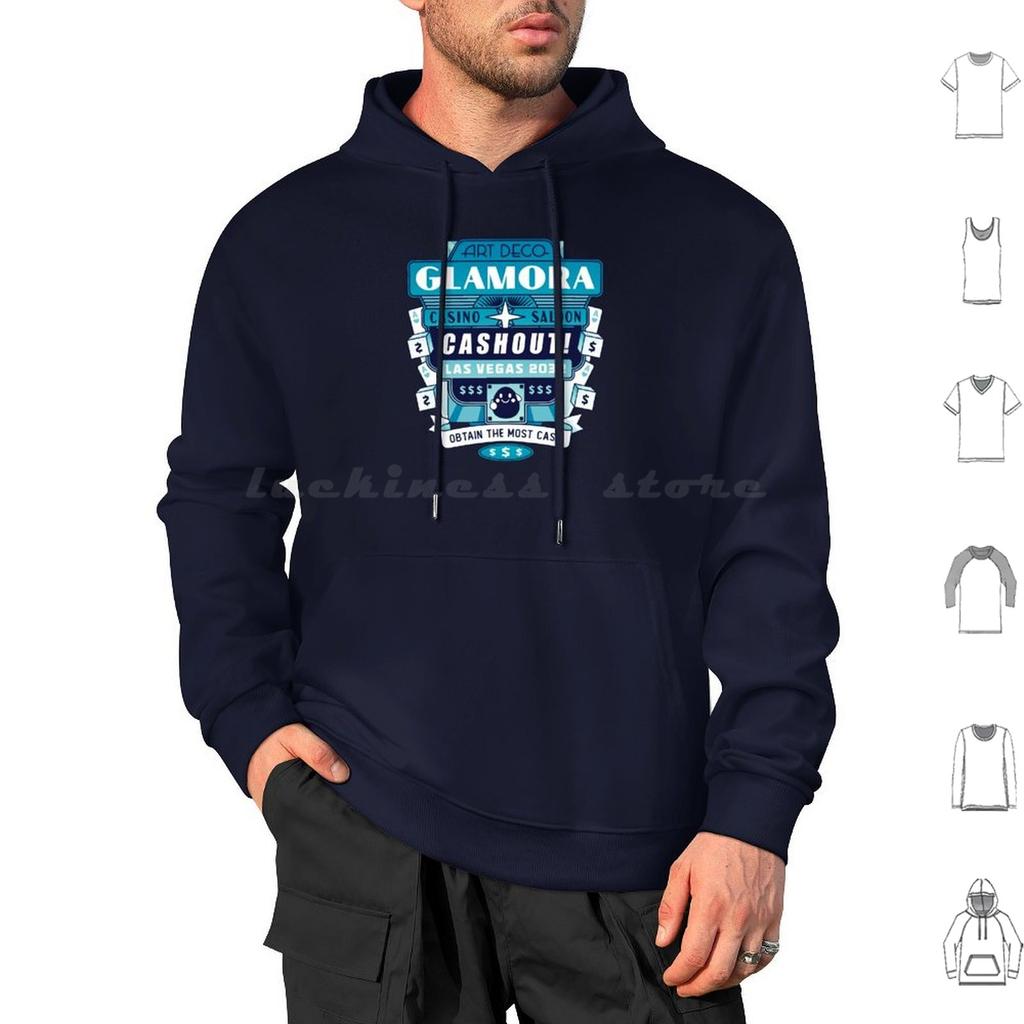 Las Vegas 2032 Cashout Hoodie Cotton Long Sleeve The Finals Thefinals Game Gaming Gamer Video Game Shooter Nama Tama Cashout