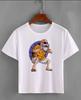 2026 Summer Dragon Ball Kid Goku Unisexs TShirt White Wu Symbol Graphic 100 Cotton Oversized Breathable Casual Short Sleeve Tee
