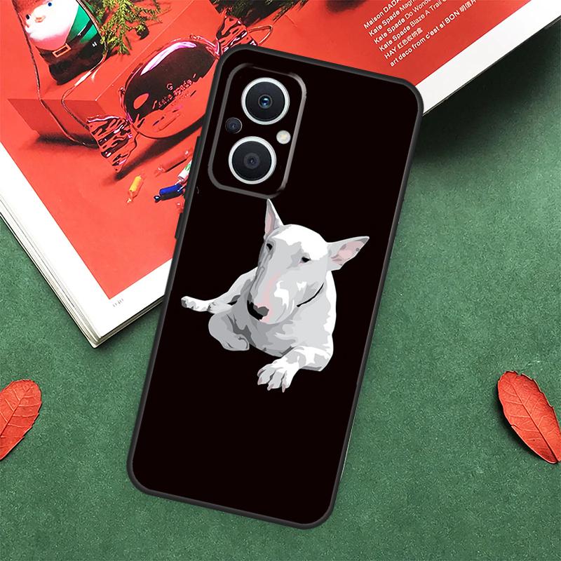 Чехол Английский Бультерьер для OPPO Reno 5Z 4Z 2Z 8T 4 5 6 8 7 Lite 10 Pro OPPO Find X6 Pro X2 X3 X5 Lite