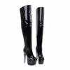 Red Over Knee Boots Women Extreme High Heel Platform Thigh High Boot Sexy Dance Nightclub Party Fetish Shoes Large Size 45 48