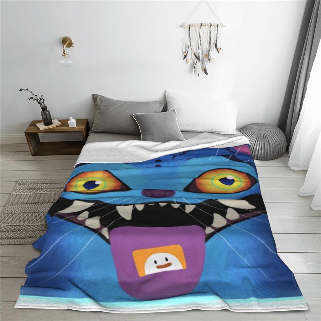 KPop Demon Hunters Huntrix Blankets Flannel Autumn/Winter Portable Soft Throw Blankets for Bedding Couch Bedspreads