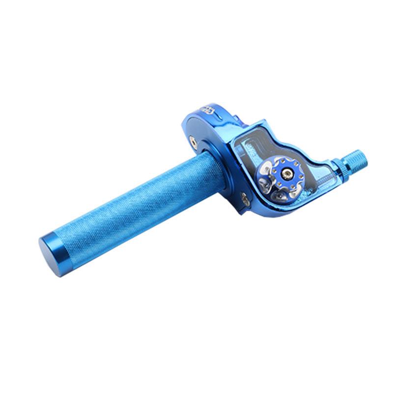 1Pcs Throttle Twist Grips Handlebars 22mm Universal Aluminum Accelerator For Motorcycle Moped Scooter Bike M10*1.5