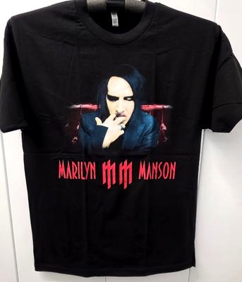 Футболка MARILYN MANSON Готик Рок Альтернативный Металл Мужская L Черная Новая
