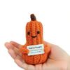 Handmade Wool Knitted Ornaments, Cute Positive Energy Funny Doll Ornaments