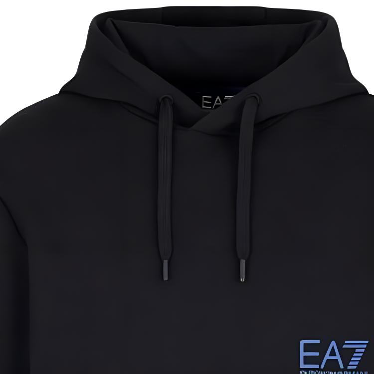 EMPORIO ARMANI EA7 SS23 Sweatshirt Men's Black 6RPM10-PJRJZ-1200